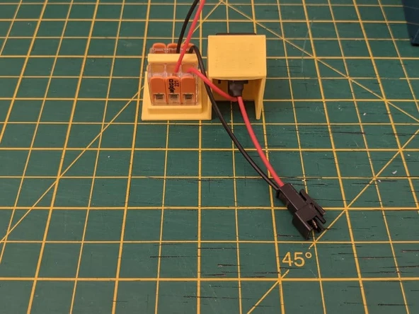 Byr Wago 221 Switch ile Güç Rayı (Sadece Plastik Aparattır!!!) 3D - Resim 3