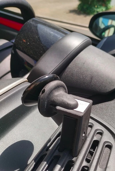 Byr Peugeot 108 Manyetik Telefon Tutucu Tutucu (Sadece Plastik Aparattır!!!) 3D - Resim 2