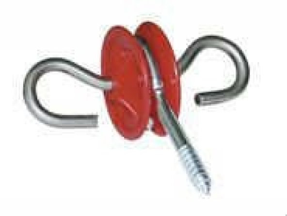 Kapı İzolatörü 360 Derece Döner Başlıklı (10 adet/paket) - 2