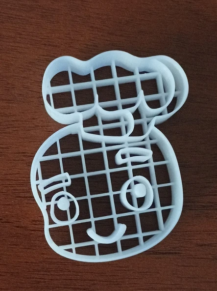 Byr Pikabu.ru için kurabiye kesici (Sadece Plastik Aparattır!!!) 3D - Resim 3