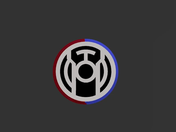 Byr Genç Adalet Razer Yüzük ve Logosu (Sadece Plastik Aparattır!!!) 3D - Resim 3