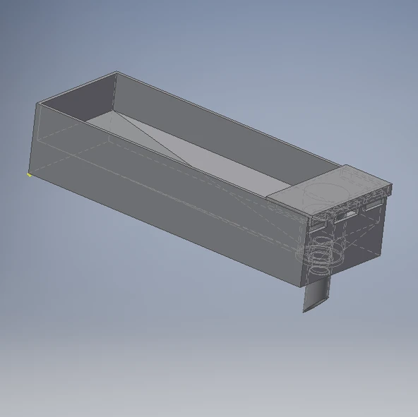 Byr Çamaşır makinesi için sıvı deterjan dağıtıcı (Sadece Plastik Aparattır!!!) 3D - 3