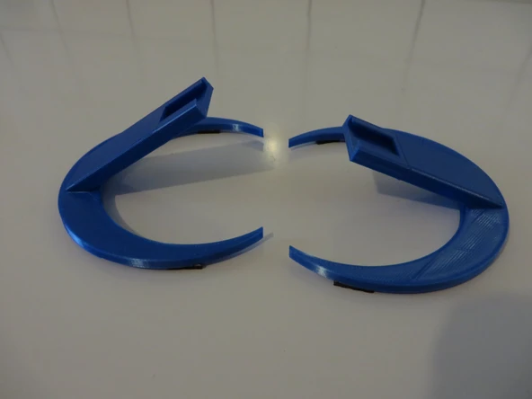 Byr Crescent Moon Mikrofon Stand Soğuk Ayakkabı (Sadece Plastik Aparattır!!!) 3D - Resim 4