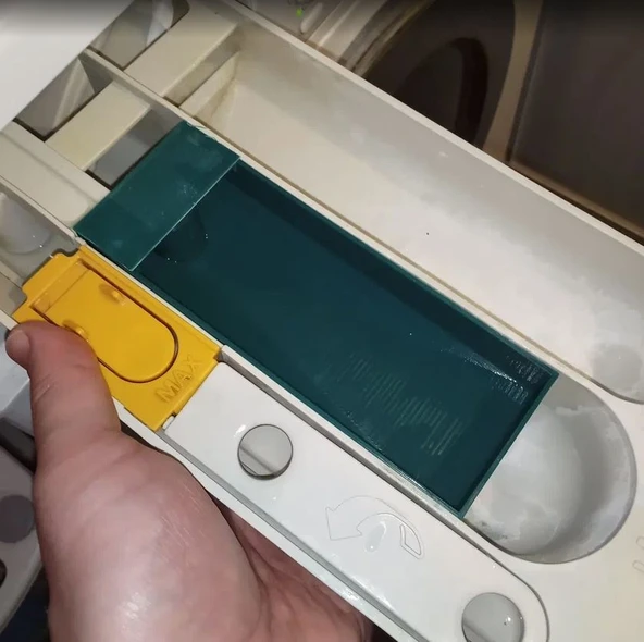 Byr Çamaşır makinesi için sıvı deterjan dağıtıcı (Sadece Plastik Aparattır!!!) 3D - 2