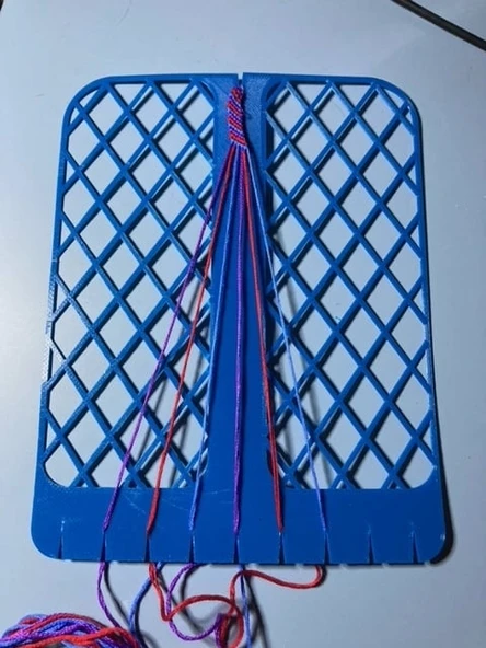 Byr Bilezik Yapımı Panosu/Şablonu (Sadece Plastik Aparattır!!!) 3D ürün görseli