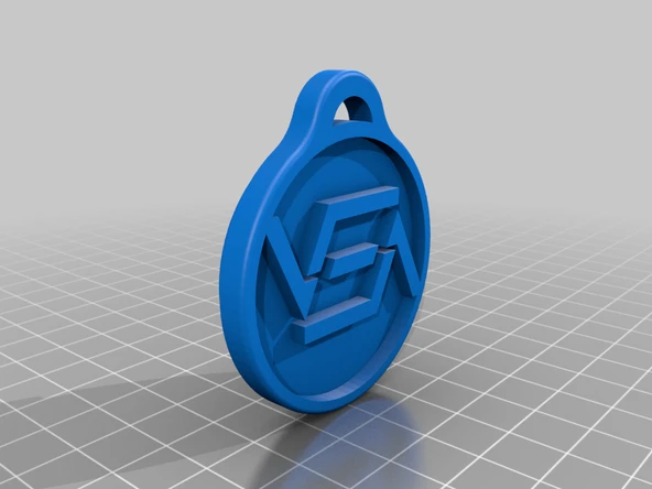 Byr Reprap Anahtar Yüzük / Reprop Anahtarlık (Sadece Plastik Aparattır!!!) 3D ürün görseli