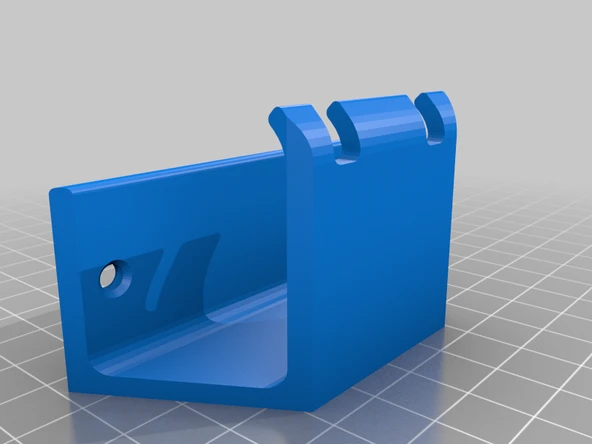 Byr Tablo altındaki kulaklıklar için basit askı (Sadece Plastik Aparattır!!!) 3D - Resim 4