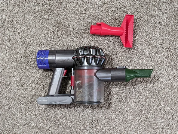 Byr Dyson SV09 V6 Adaptör Taban ve Nozulları (Sadece Plastik Aparattır!!!) 3D - 1