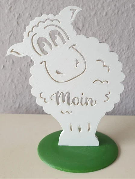 Byr Koyun masası dekorasyonu (Sadece Plastik Aparattır!!!) 3D - Resim 3