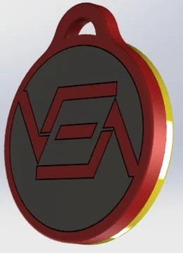 Byr Reprap Anahtar Yüzük / Reprop Anahtarlık (Sadece Plastik Aparattır!!!) 3D - Resim 4