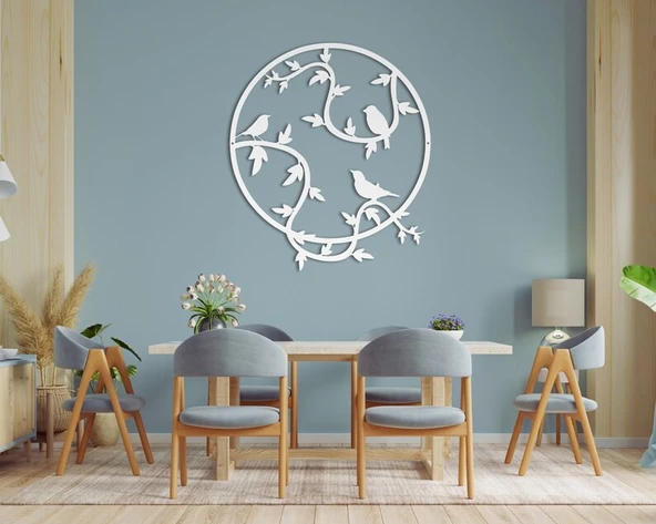 Beyaz Hayat ağaç dekoratif modern dekor tablo - 1