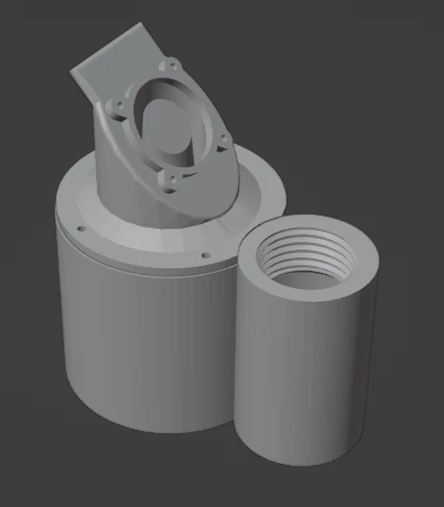 Byr Hava Nemlendiricisi - 46.5mm birim için uygun (Sadece Plastik Aparattır!!!) 3D - 2