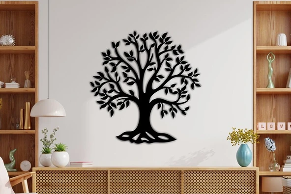 Ağaç dekoratif modern dekor tablo