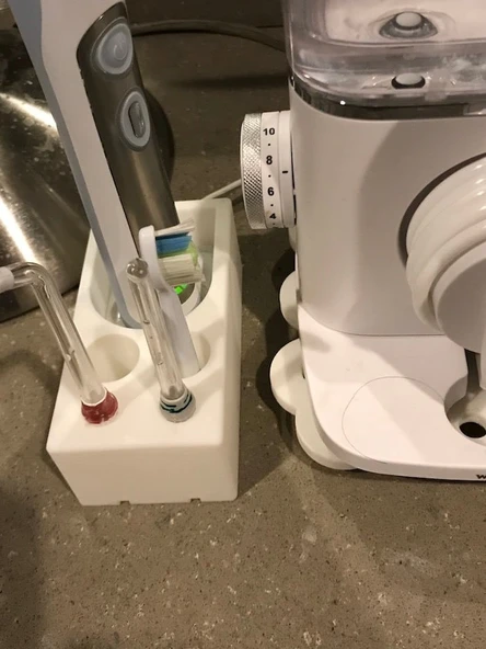 Byr Diş fırçası ve supik kafaları için tutucu (Sadece Plastik Aparattır!!!) 3D