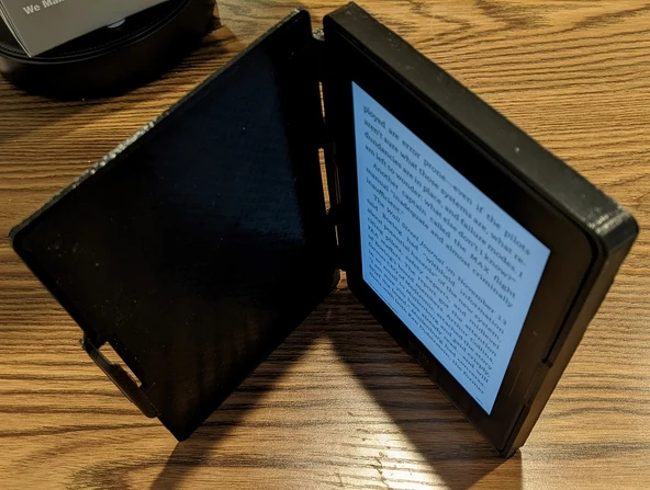 Byr Kindle Voyage kitap kapağı (Sadece Plastik Aparattır!!!) 3D - 3