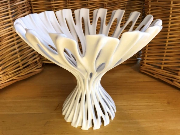 Byr Minimal yüzey meyve kasesi (Sadece Plastik Aparattır!!!) 3D