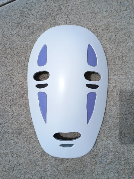 Byr Yüzsüz Maske Cosplay (Sadece Plastik Aparattır!!!) 3D - Resim 4