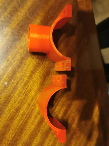 Byr Özelleştirici: somatherm drenaj flanşı adaptörü (tahliye çamaşır makinesi adapt) (Sadece Plastik Aparattır!!!) 3D - 4