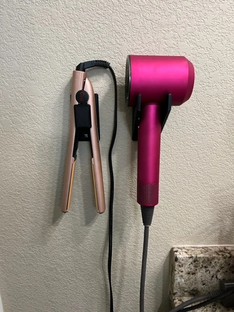 Byr Saç düzleştirici duvar montajı (Sadece Plastik Aparattır!!!) 3D - 3