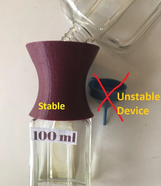 Byr Parfüm için küçük botlar / huni için huni (Sadece Plastik Aparattır!!!) 3D - 4