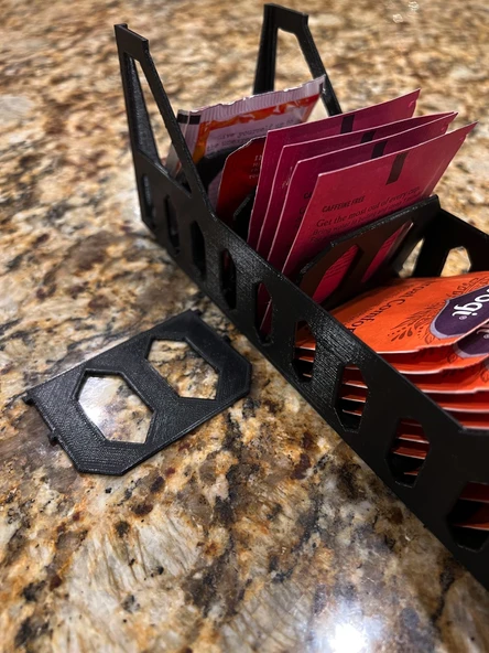 Byr "Big ol 'istiflenebilir çay poşeti caddy" için bölücü (Sadece Plastik Aparattır!!!) 3D - 4