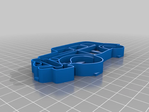 Byr Austin Yedi İnci ve Yakut Kurabiye Kesici (Sadece Plastik Aparattır!!!) 3D - 2