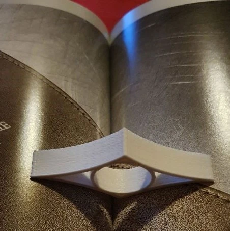 Byr Kitap sayfası parmak tutucusu (Sadece Plastik Aparattır!!!) 3D - 2