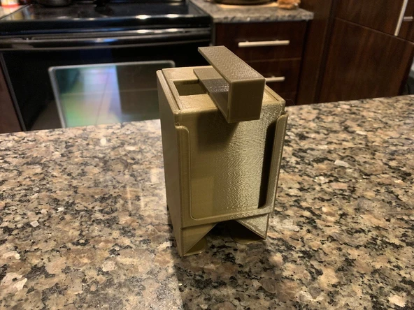 Byr Çay Dispenser (Topla Montajlı) Çay Poşeti Depolama Tutucu (Sadece Plastik Aparattır!!!) 3D - 3