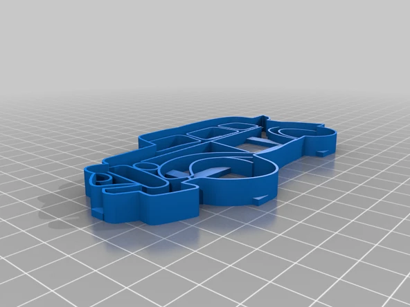 Byr Austin Yedi İnci ve Yakut Kurabiye Kesici (Sadece Plastik Aparattır!!!) 3D - 3