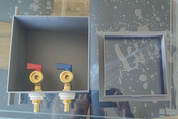 Byr Çamaşır Makinesi Çıkış Kutusu (Sadece Plastik Aparattır!!!) 3D - 2