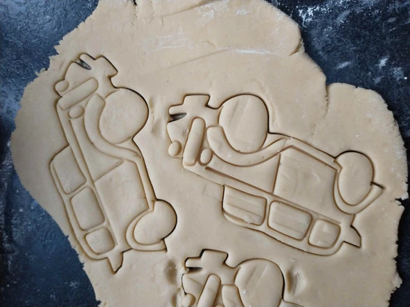 Byr Austin Yedi İnci ve Yakut Kurabiye Kesici (Sadece Plastik Aparattır!!!) 3D - 4