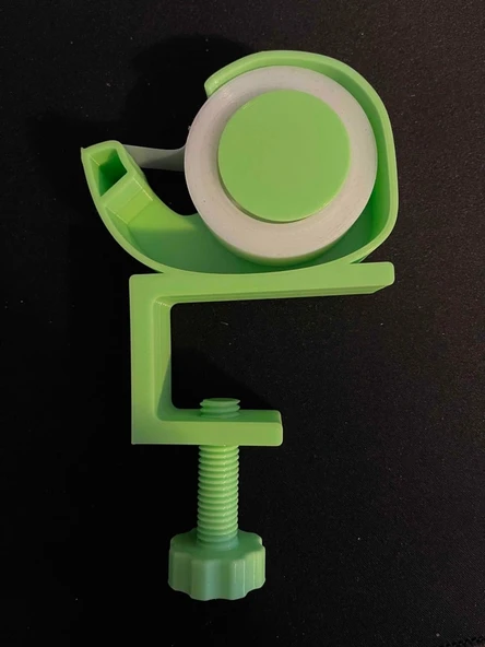 Byr Tablo kelepçesi remiksli Scotch tipi bant dağıtıcı (Sadece Plastik Aparattır!!!) 3D - 1
