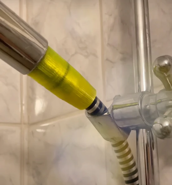 Byr Duş başlığı tutucu burç (Sadece Plastik Aparattır!!!) 3D - 2