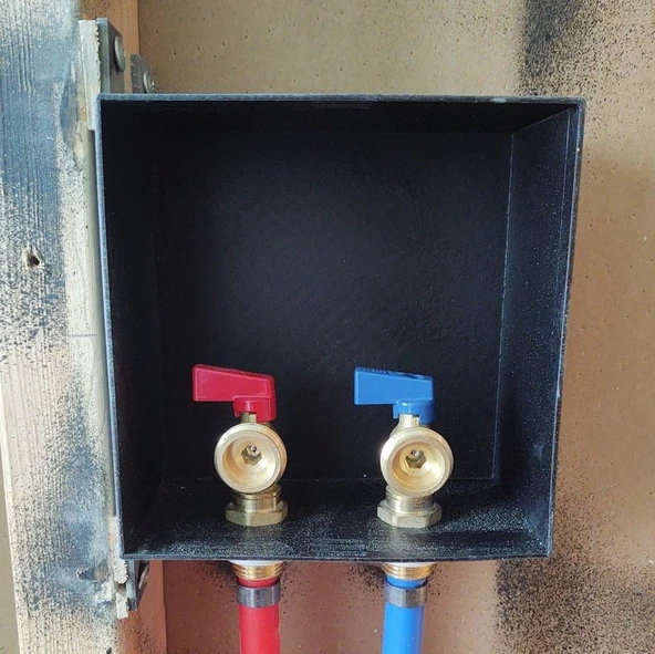 Byr Çamaşır Makinesi Çıkış Kutusu (Sadece Plastik Aparattır!!!) 3D - 4