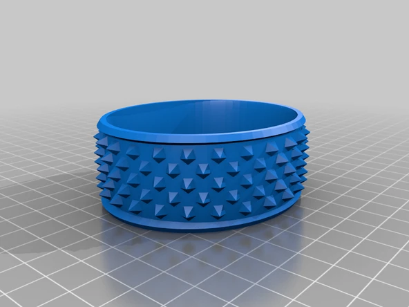 Byr Tuzlu Bilezik (Parametrik) (Sadece Plastik Aparattır!!!) 3D - 4