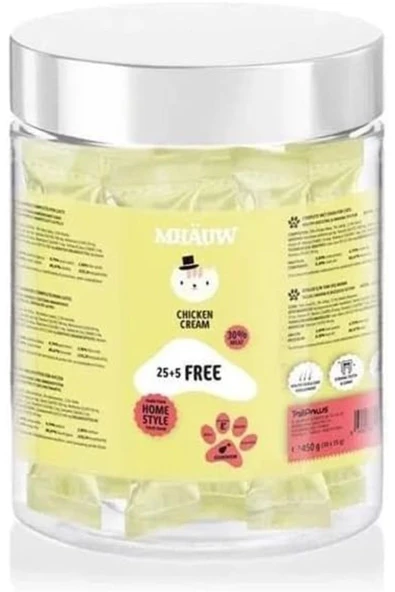 Mhäuw Tavuklu Sıvı Kedi Ödülü 15gr 30lu - 2