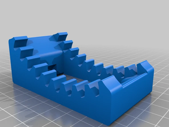 Byr Dişli Telefon Tutucu - Daha Az Filamen (Sadece Plastik Aparattır!!!) 3D - 4