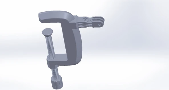 Byr Akıllı telefon veya kamera desteği için kelepçe (Sadece Plastik Aparattır!!!) 3D - 4