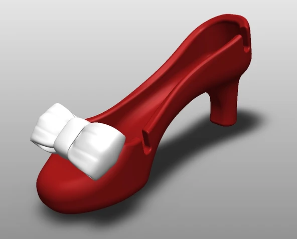 Byr Yüksek topuklu kulaklık kablosu sargısı (Sadece Plastik Aparattır!!!) 3D - 2