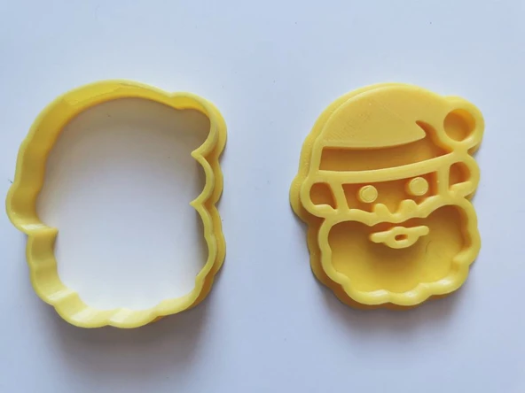 Byr Çerez kesici - Noel Baba (Sadece Plastik Aparattır!!!) 3D