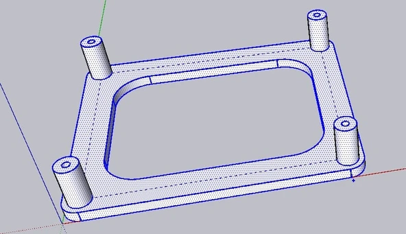 Byr Mount XH-M544 Amplifikatör (Sadece Plastik Aparattır!!!) 3D - 2