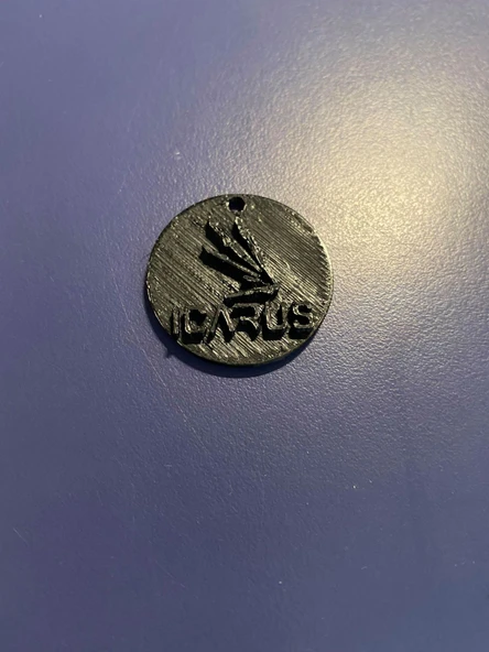 Byr Anahtar Yüzük Icarus (Sadece Plastik Aparattır!!!) 3D - 3