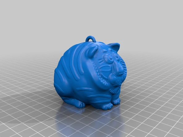 Byr kaplan yılbaşı ağacı oyuncağı (Sadece Plastik Aparattır!!!) 3D - Resim 3