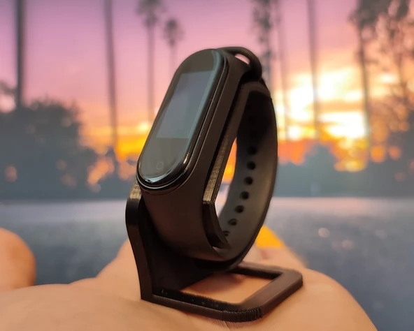 Byr MI Band 6/5/4/3/2 Tutucu/Akıllı Bant Standı (Sadece Plastik Aparattır!!!) 3D - 2