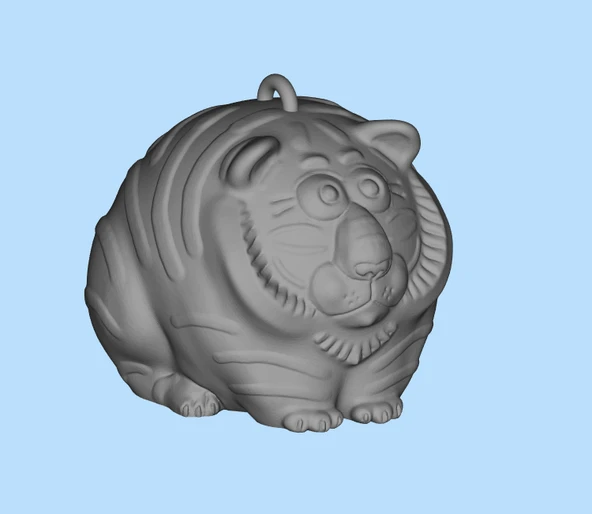 Byr kaplan yılbaşı ağacı oyuncağı (Sadece Plastik Aparattır!!!) 3D - Resim 4