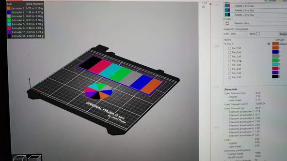Byr 8 Renkli Hızlı Baskı Pastası (Sadece Plastik Aparattır!!!) 3D - 3