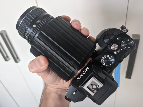 Byr 50-150mm değişken makro uzatma tüpü (Canon EF/EF-S lens, Sony E/Fe kamera) (Sadece Plastik Aparattır!!!) 3D - 3