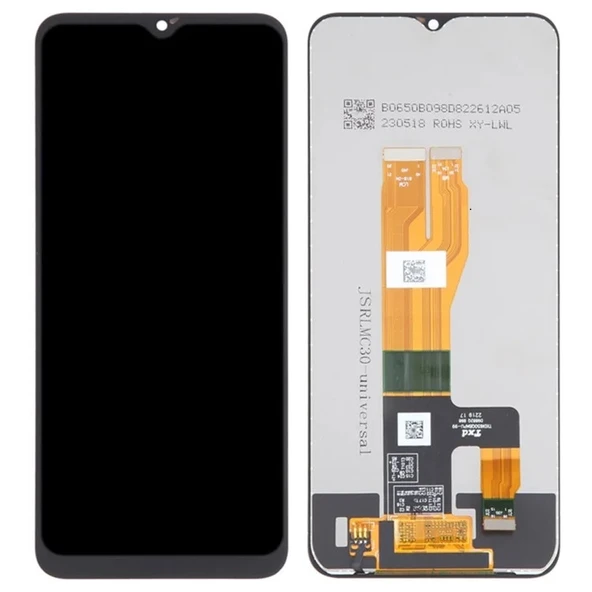 Tkgz - Oppo Realme C33 Uyumlu Lcd Ekran Dokunmatik SERVİCE - PACK + B-7000 + Montaj Seti - Resim 2