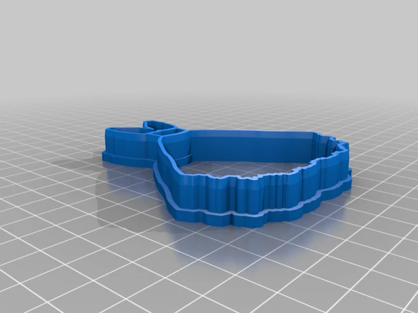 Byr Elbise kurabiye kesici (Sadece Plastik Aparattır!!!) 3D ürün görseli