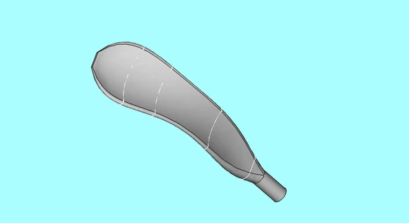 Byr Uzun süreli ayakkabı boynuzu (Sadece Plastik Aparattır!!!) 3D - 4